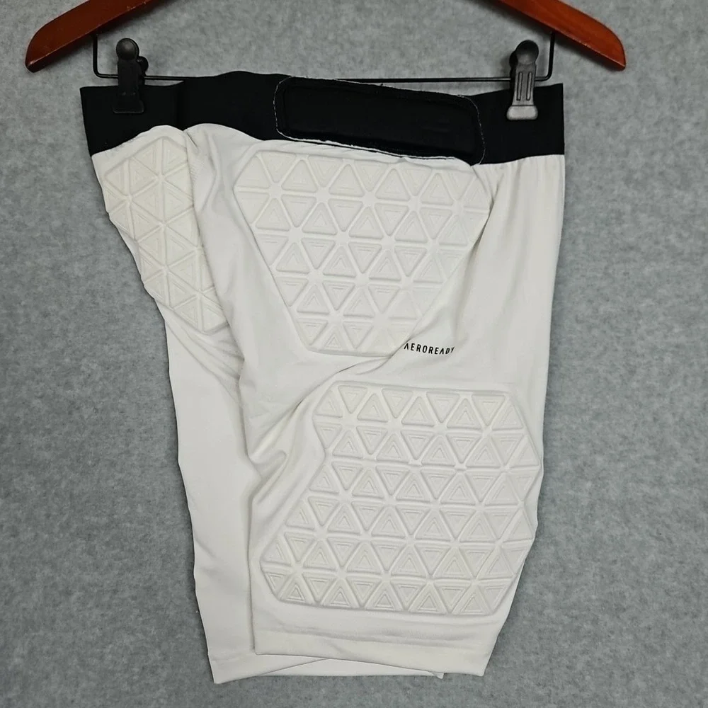 Adidas Aeroready White Padded Football‎ Shorts Men's Size Large IM3608 New